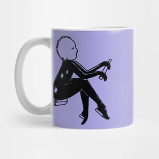 Sleep travel (black ink) Mug